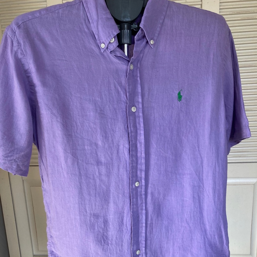 Ralph Lauren Linen Button-Down